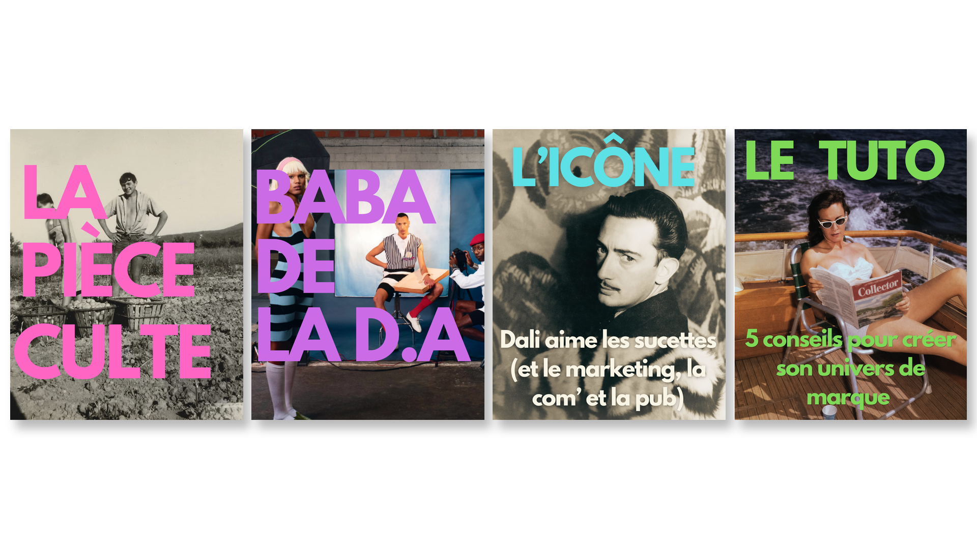 Média Collector — le média maison de l'agence sur Instagram